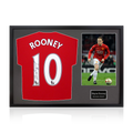 Wayne Rooney Signed Manchester United Shirt Classic Frame