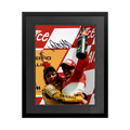 Valentino Rossi Signed MotoGP 16x12 Image Deluxe Mount Frame