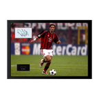 Rui Costa Signed AC Milan Cut Iconic Frame (ACG Cert)