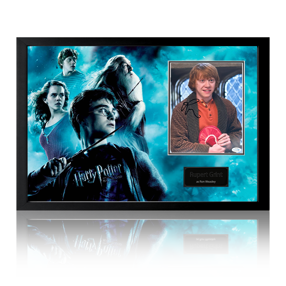 Rupert Grint Signed Harry Potter Ron Weasley Half Blood Prince Display rupert-grint-signed-harry-potter-ron-weasley-half-blood-prince-display