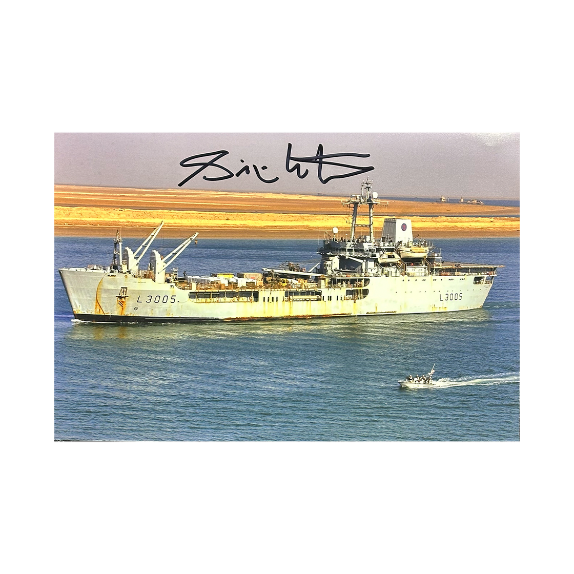 Simon Weston Signed 12x8 Image