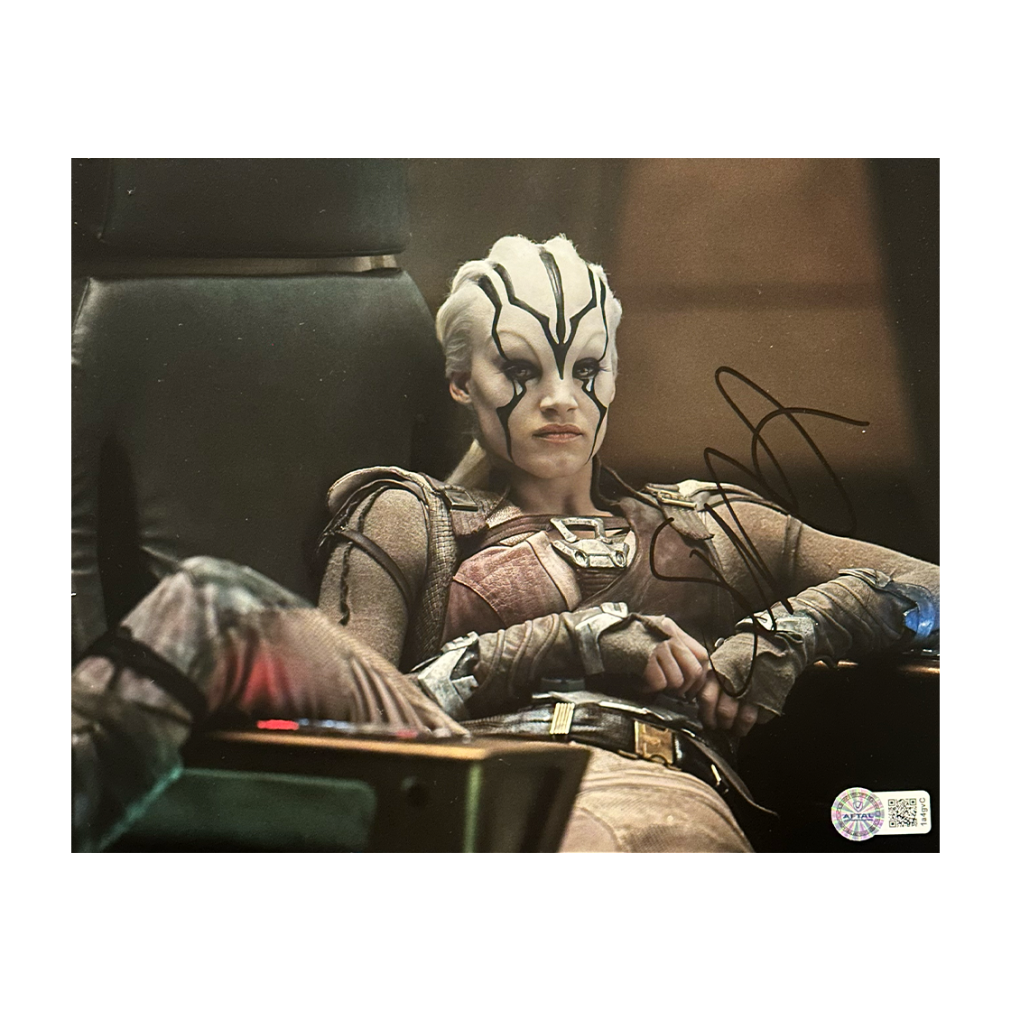 Sofia Boutella Signed Star Trek Into Darkness 10x8 Image 1 (AFTAL Authenticated)