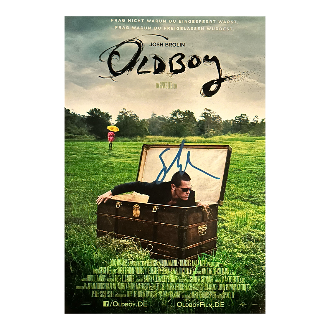 Spike Lee Signed Oldboy 12x8 Image (ACOA)