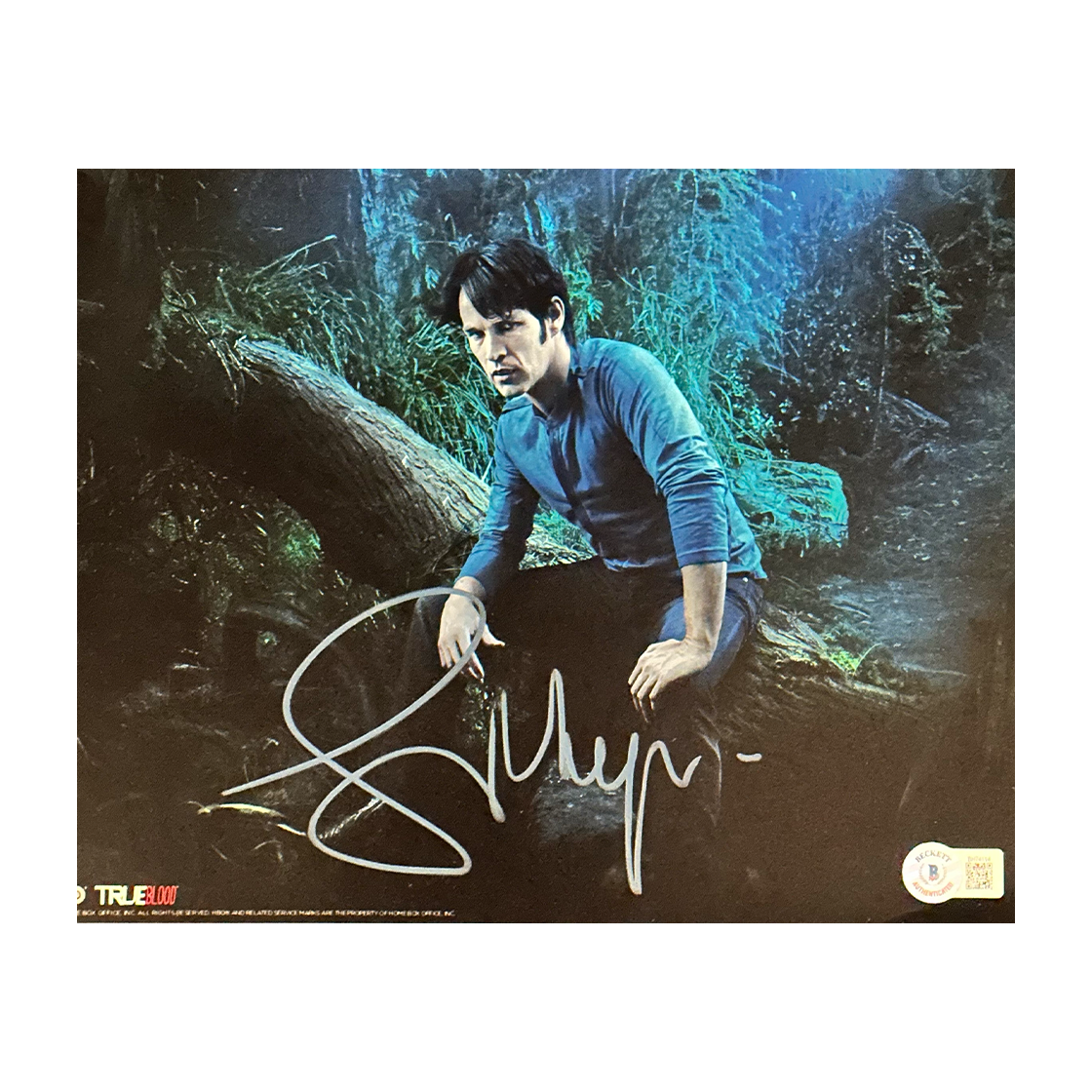 Stephen Moyer Signed True Blood 10x8 Image 3 (Beckett)
