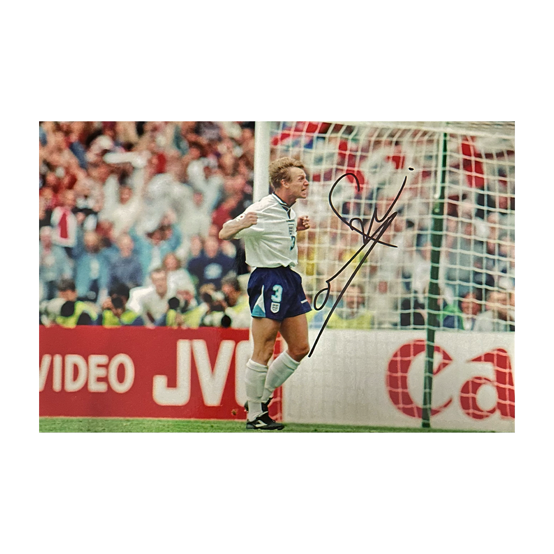 Stuart Pearce Signed England 12x8 Photo 2