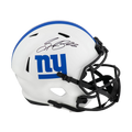 Saquon Barkley Signed Giants Full-Size Lunar Eclipse Alternate Speed Helmet (Fanatics)