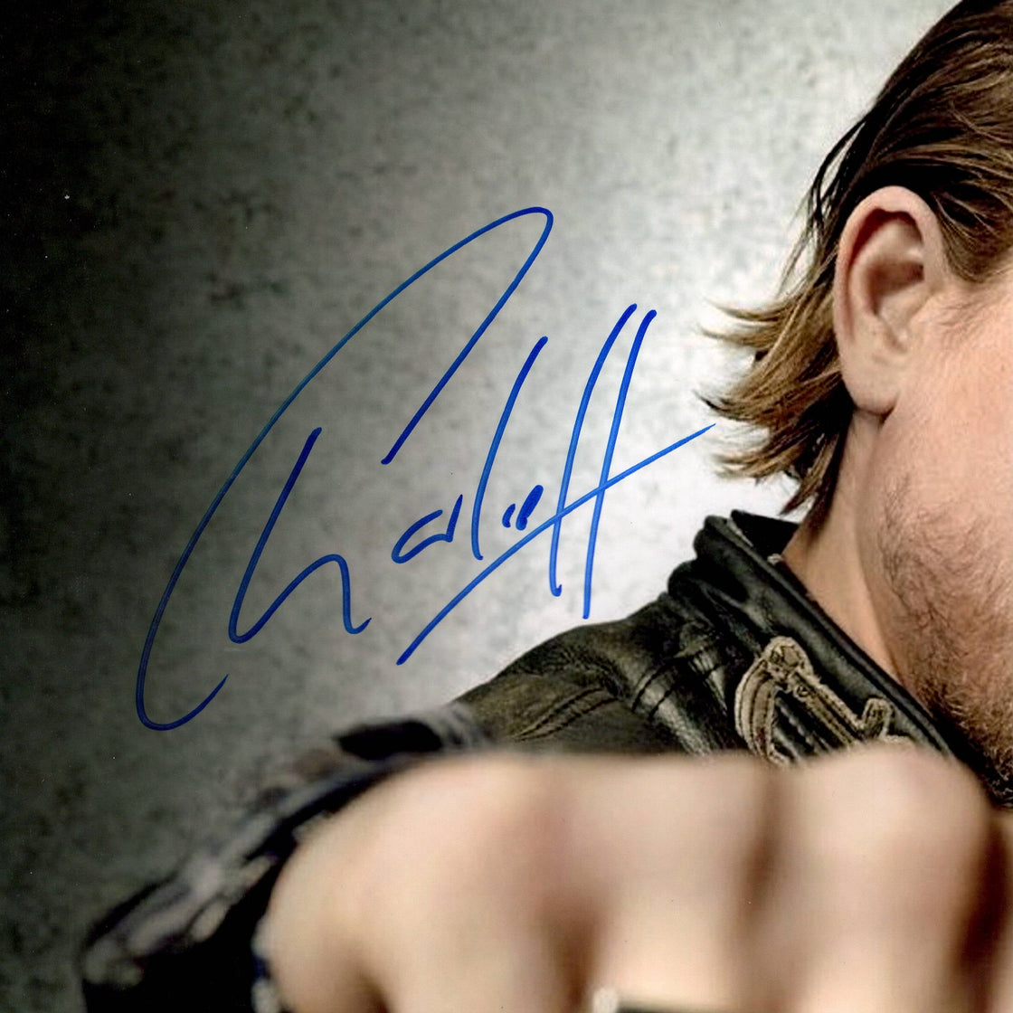 Charlie Hunnam Signed Sons of Anarchy Image Premium Frame (AFTAL Authentication)