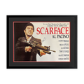 Al Pacino Signed Scarface Poster Premium Frame (JSA)