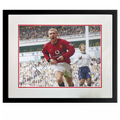 Paul Scholes Manchester United Signed Mount Frame