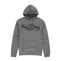 Script Hoodie - Dark Grey