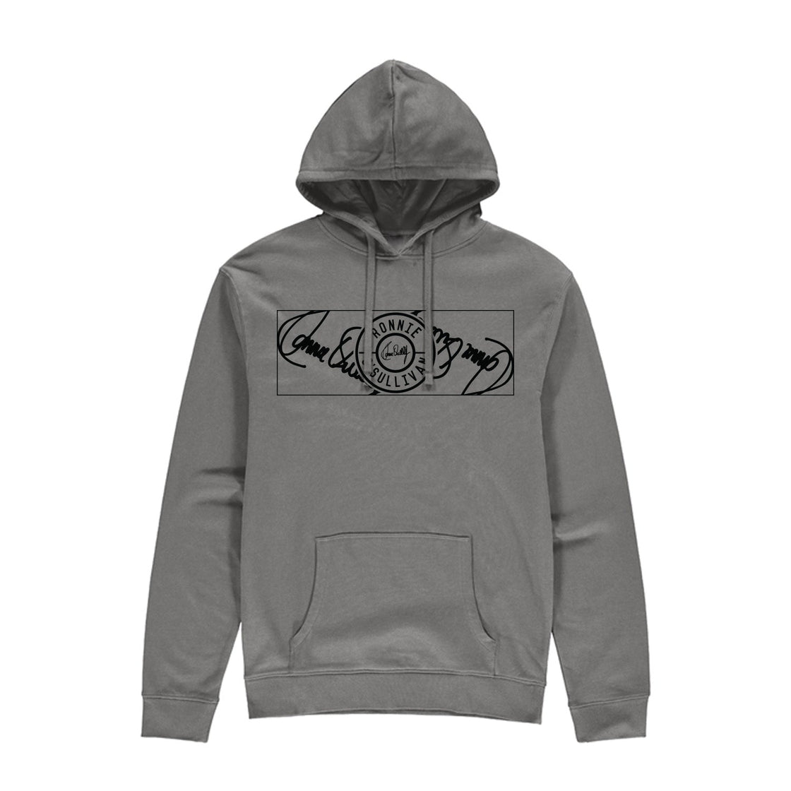Script Hoodie - Dark Grey