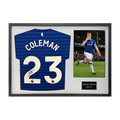 Seamus Coleman Signed Everton Shirt Classic Frame