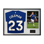 Seamus Coleman Signed Everton Shirt Classic Frame