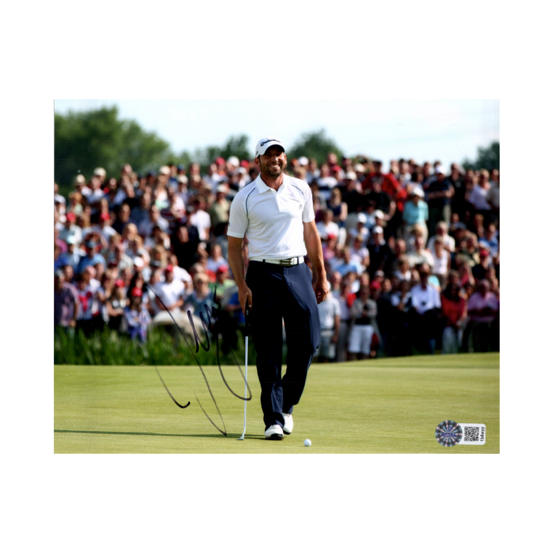 Sergio Garcia Signed 10x8 Image