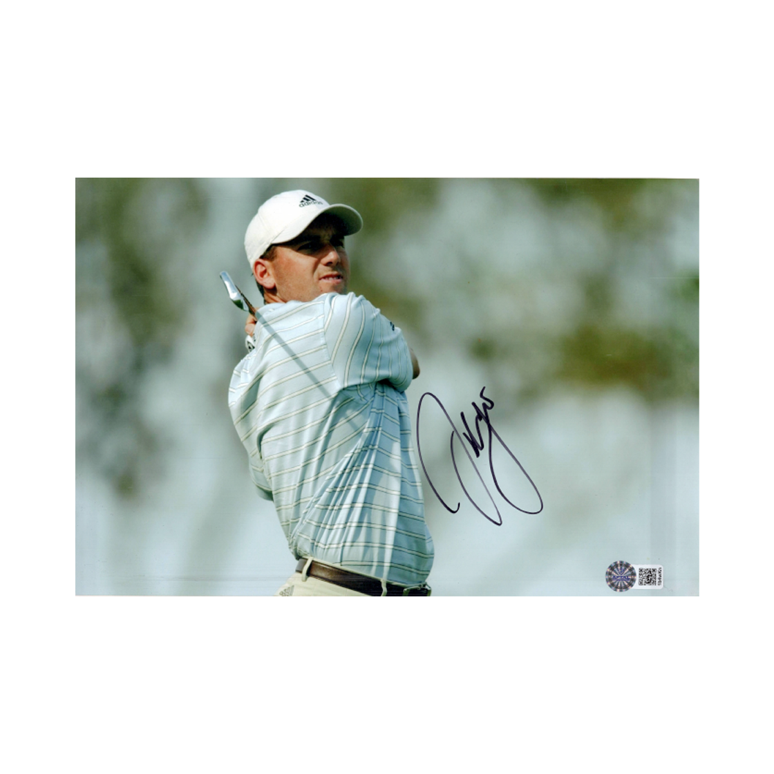 Sergio Garcia Signed 12x8 Image