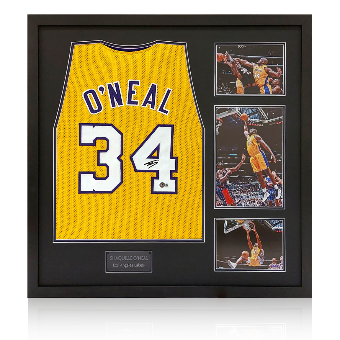 Shaquille O'Neal Signed Los Angeles Lakers Jersey (Beckett)