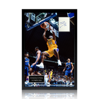 Shaquille O'Neal Signed Index Card Iconic Frame