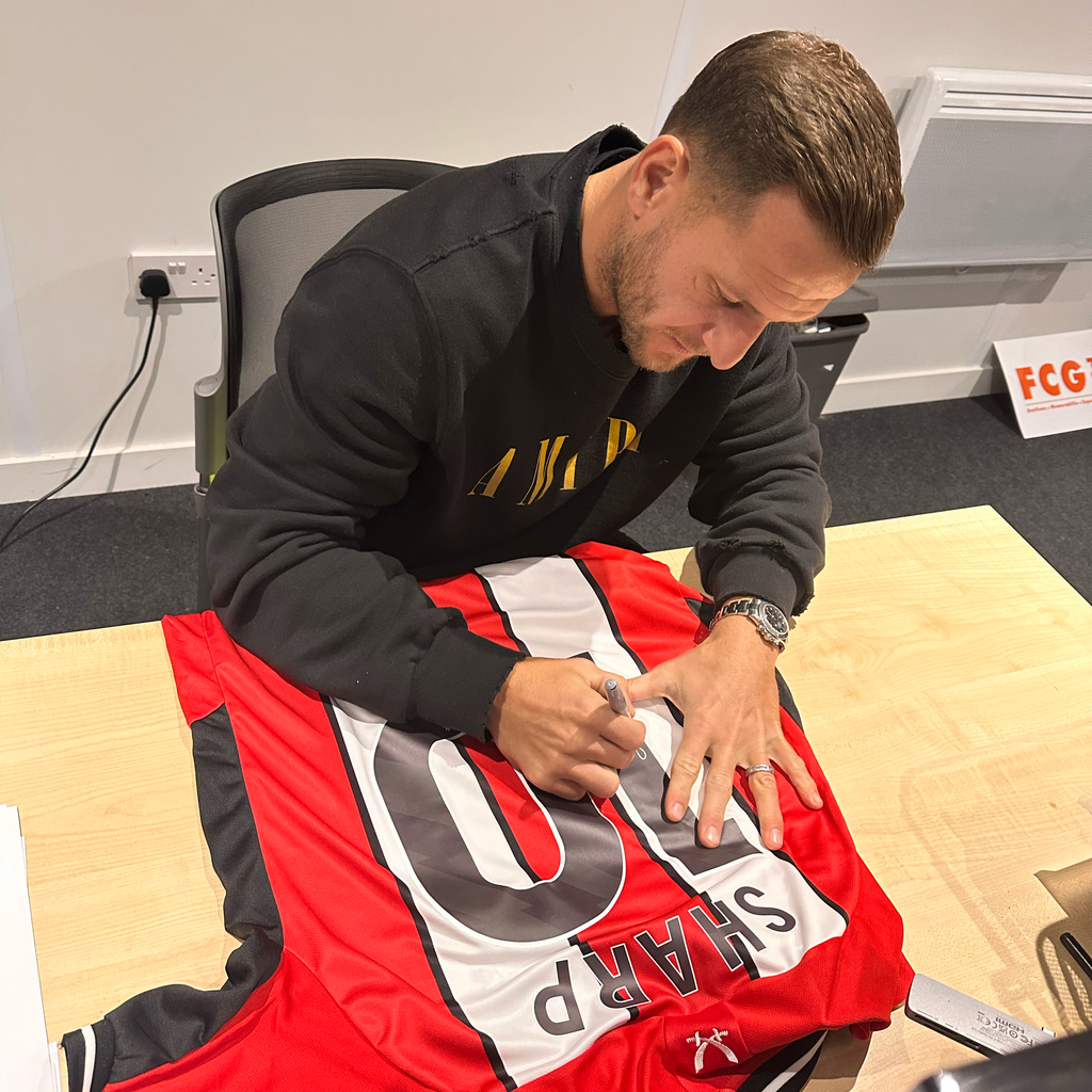 Weekly Auction: Billy Sharp Signed Sheffield United 23/24 Shirt