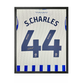 Shea Charles Signed Sheffield Wednesday 24/25 Shirt Compact Frame
