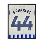 Shea Charles Signed Sheffield Wednesday 24/25 Shirt Compact Frame
