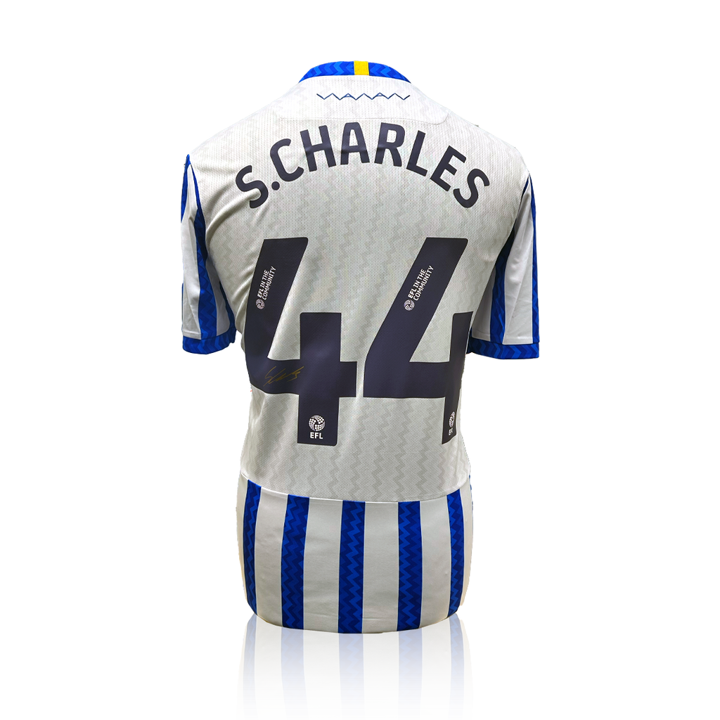 Shea Charles Signed Sheffield Wednesday 24/25 Shirt