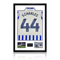 Shea Charles Signed Sheffield Wednesday 24/25 Shirt Premium Frame
