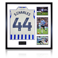 Shea Charles Signed Sheffield Wednesday 24/25 Shirt Elite Frame
