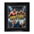 Sylvester Stallone Signed Rocky 20x16 Image Deluxe Mount Frame