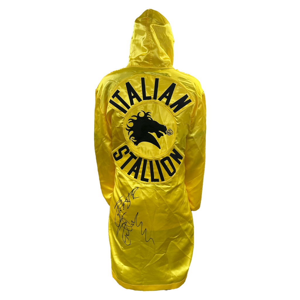 Sylvester Stallone Signed Rocky 3 Robe (Online Authentics)