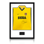 Sol Campbell Signed Arsenal 1999/01 Away Shirt Premium Frame