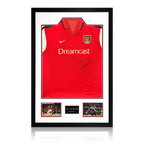 Sol Campbell Signed Arsenal 00/02 Shirt Premium Frame