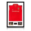 Sol Campbell Signed Arsenal 00/02 Shirt Premium Frame