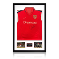 Sol Campbell Signed Arsenal 00/02 Shirt Premium Frame