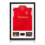 Sol Campbell Signed Arsenal 00/02 Shirt Premium Frame