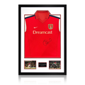 Sol Campbell Signed Arsenal 00/02 Shirt Premium Frame
