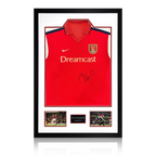 Sol Campbell Signed Arsenal 00/02 Shirt Premium Frame