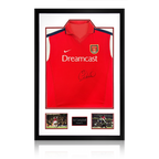 Sol Campbell Signed Arsenal 00/02 Shirt Premium Frame