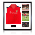 Sol Campbell Signed Arsenal 00/02 Shirt Elite Frame
