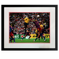Sol Campbell Signed Arsenal Image Deluxe Mount Frame