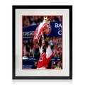 Sol Campbell Signed Arsenal Image Deluxe Mount Frame
