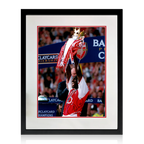 Sol Campbell Signed Arsenal Image Deluxe Mount Frame