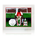 Sol Campbell Signed Arsenal Image Deluxe Mount