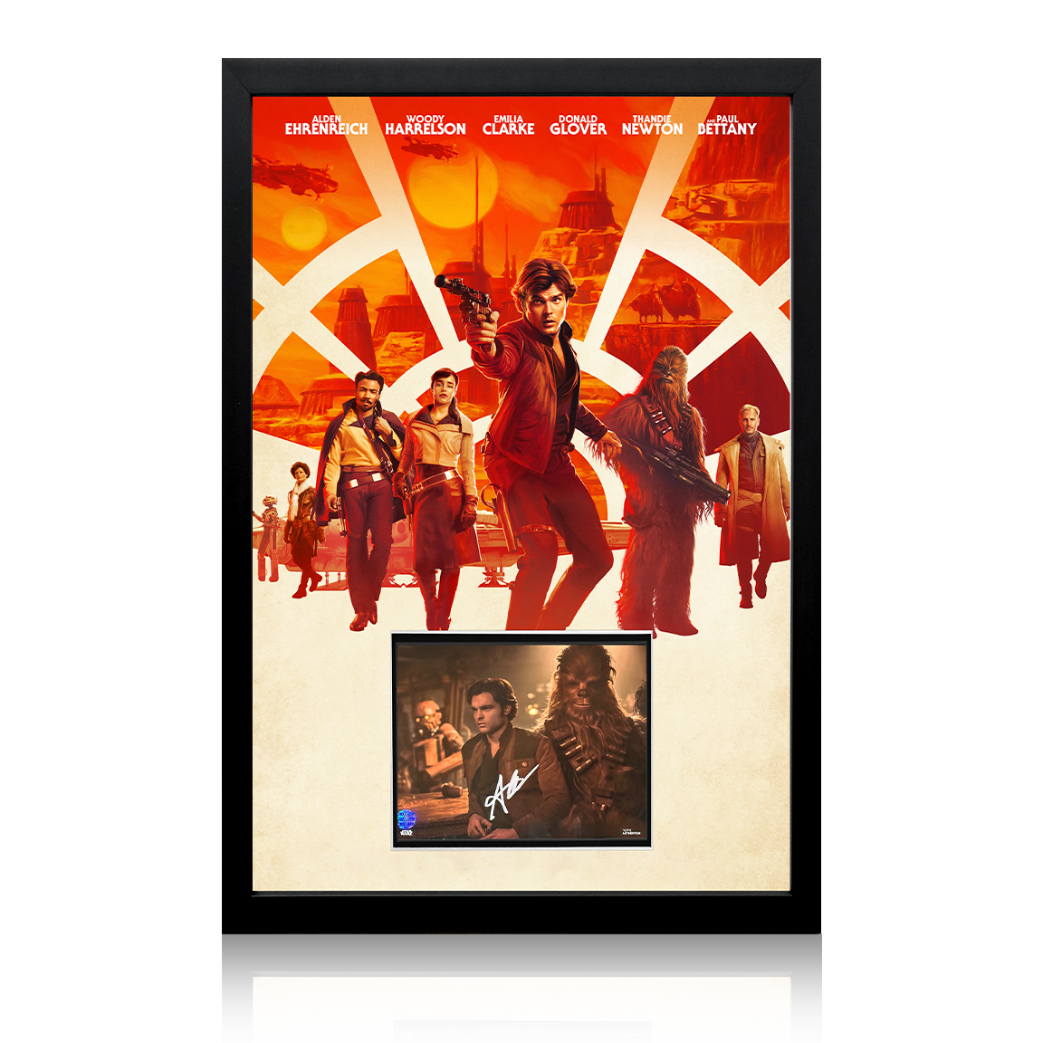 Weekly Auction: Alden Ehrenreich Signed Solo Star Wars Signed Iconic Frame