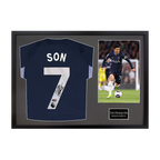 Son Heung-min Signed Tottenham Hotspur Shirt Classic Frame (ACG Cert)