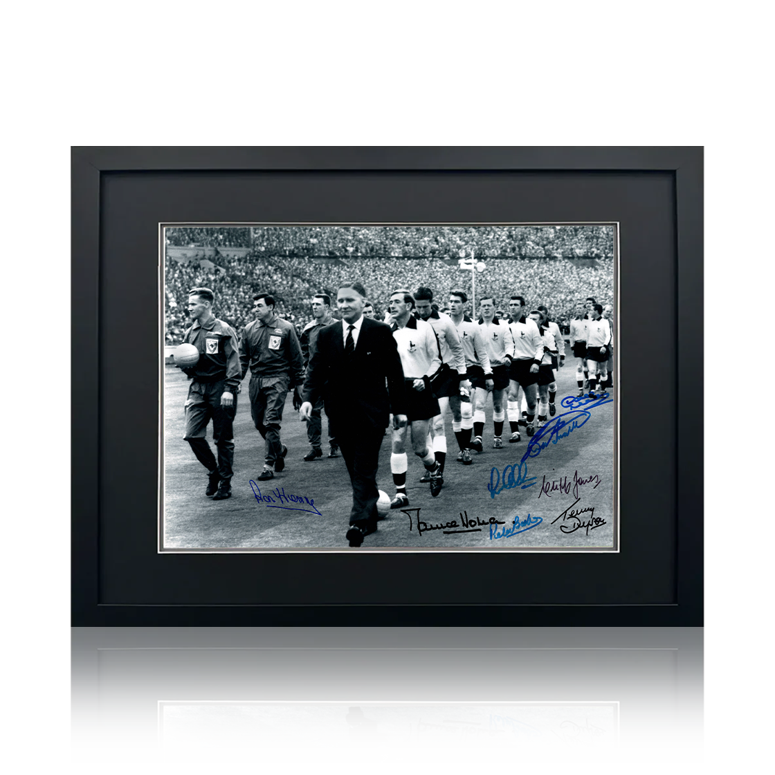 Tottenham Hotspur 1961 Squad Signed Image 3 Compact Frame