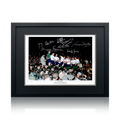 Tottenham Hotspur 1961 Squad Signed By 7 Image 5 Deluxe Mount Frame