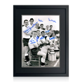 Tottenham Hotspur 1961 Squad Signed By 9 Image 2 Deluxe Mount Frame