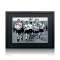 Tottenham Hotspur 1961 Squad Signed By 7 Image 1 Deluxe Mount Frame