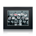 Tottenham Hotspur 1961 Squad Signed By 8 Image 1 Deluxe Mount Frame