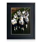 Tottenham Hotspur 1961 Squad Signed By 7 Image 4 Deluxe Mount Frame